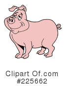 Pig Clipart #225662 by LaffToon