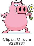 Pig Clipart #228987 by Cory Thoman