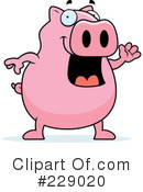 Pig Clipart #229020 by Cory Thoman