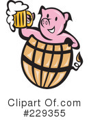 Pig Clipart #229355 by patrimonio