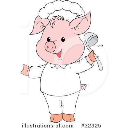 Royalty-Free (RF) Pig Clipart Illustration by Alex Bannykh - Stock Sample #32325