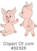 Pig Clipart #32326 by Alex Bannykh