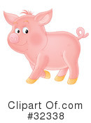 Pig Clipart #32338 by Alex Bannykh