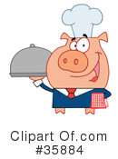 Pig Clipart #35884 by Hit Toon