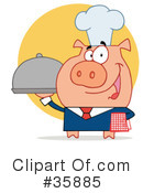 Pig Clipart #35885 by Hit Toon