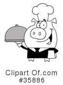 Pig Clipart #35886 by Hit Toon