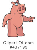 Pig Clipart #437193 by Cory Thoman