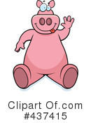 Pig Clipart #437415 by Cory Thoman