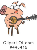 Pig Clipart #440412 by toonaday