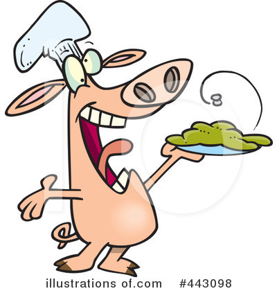 Royalty-Free (RF) Pig Clipart Illustration by toonaday - Stock Sample #443098