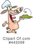 Pig Clipart #443098 by toonaday