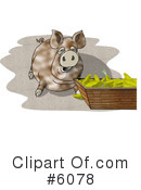 Pig Clipart #6078 by djart