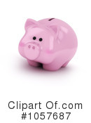 Piggy Bank Clipart #1057687 by BNP Design Studio