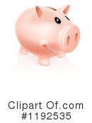 Piggy Bank Clipart #1192535 by AtStockIllustration