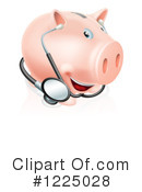 Piggy Bank Clipart #1225028 by AtStockIllustration