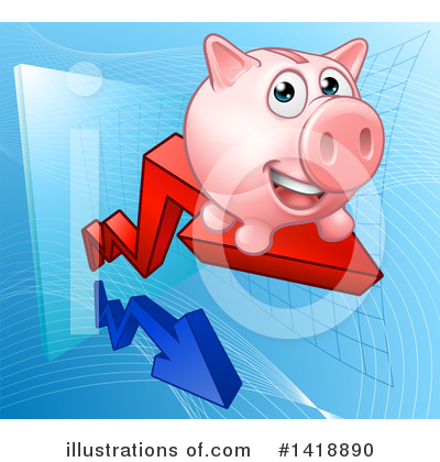 Stock Market Clipart #1418890 by AtStockIllustration