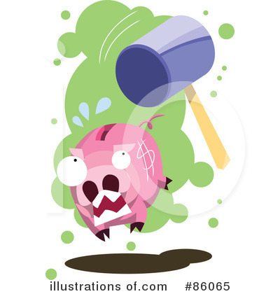 Piggy Bank Clipart #86065 by mayawizard101