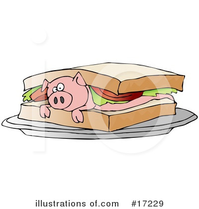 Sandwich Clipart #17229 by djart