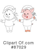 Pigs Clipart #87029 by Alex Bannykh