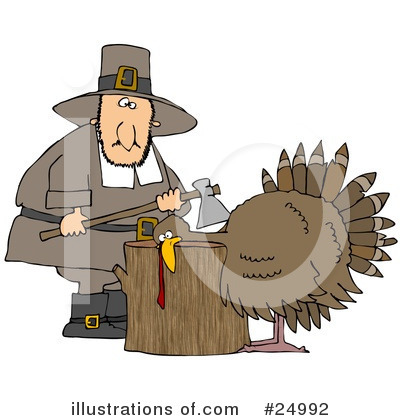 Thanksgiving Turkey Clipart #24992 by djart