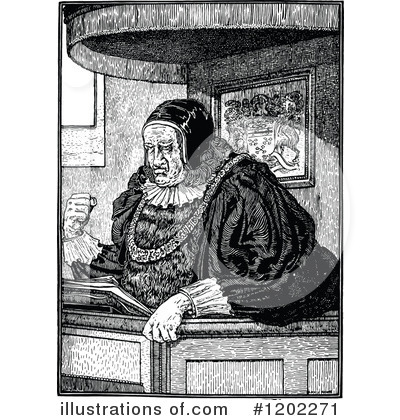 Royalty-Free (RF) Pilgrims Progress Clipart Illustration by Prawny Vintage - Stock Sample #1202271