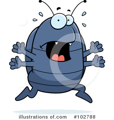 Pillbug Clipart #102788 by Cory Thoman