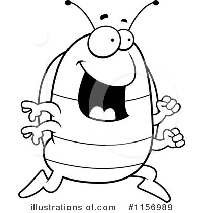 Pill Bug Clipart #1156989 by Cory Thoman