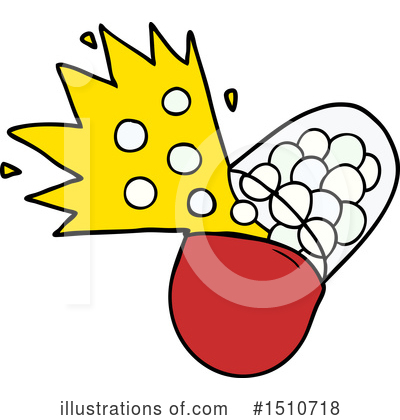 Royalty-Free (RF) Pill Clipart Illustration by lineartestpilot - Stock Sample #1510718