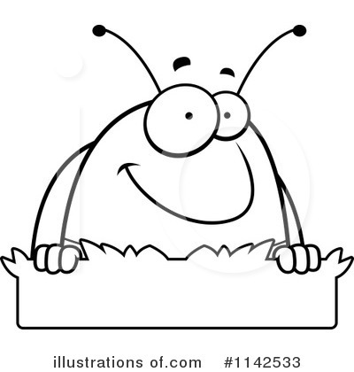Pillbug Clipart #1142533 by Cory Thoman