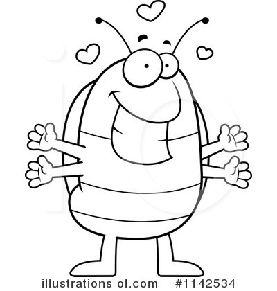 Royalty-Free (RF) Pillbug Clipart Illustration by Cory Thoman - Stock Sample #1142534