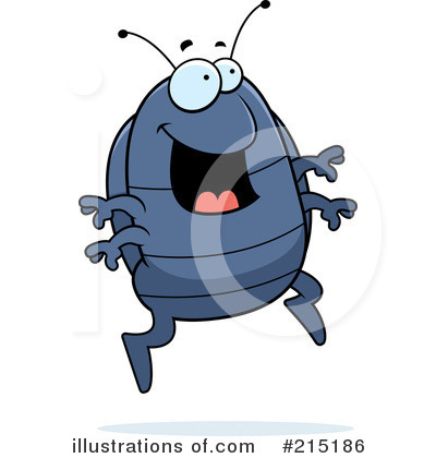 Royalty-Free (RF) Pillbug Clipart Illustration by Cory Thoman - Stock Sample #215186