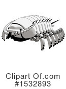 Pillbug Robot Clipart #1532893 by Leo Blanchette
