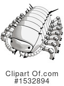 Pillbug Robot Clipart #1532894 by Leo Blanchette