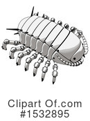 Pillbug Robot Clipart #1532895 by Leo Blanchette
