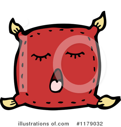 Royalty-Free (RF) Pillow Clipart Illustration by lineartestpilot - Stock Sample #1179032