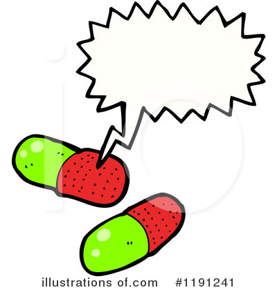 Royalty-Free (RF) Pills Clipart Illustration by lineartestpilot - Stock Sample #1191241