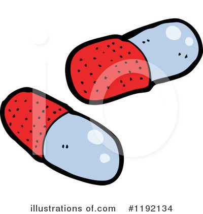 Royalty-Free (RF) Pills Clipart Illustration by lineartestpilot - Stock Sample #1192134