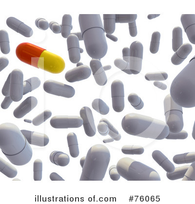 Royalty-Free (RF) Pills Clipart Illustration by Tonis Pan - Stock Sample #76065