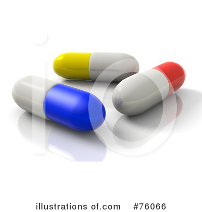 Royalty-Free (RF) Pills Clipart Illustration by Tonis Pan - Stock Sample #76066
