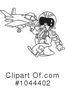 Pilot Clipart #1044402 by toonaday