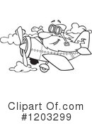 Pilot Clipart #1203299 by toonaday