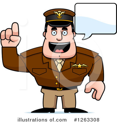 Royalty-Free (RF) Pilot Clipart Illustration by Cory Thoman - Stock Sample #1263308
