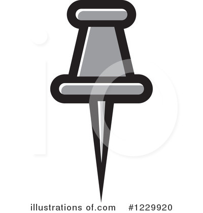 Royalty-Free (RF) Pin Clipart Illustration by Lal Perera - Stock Sample #1229920