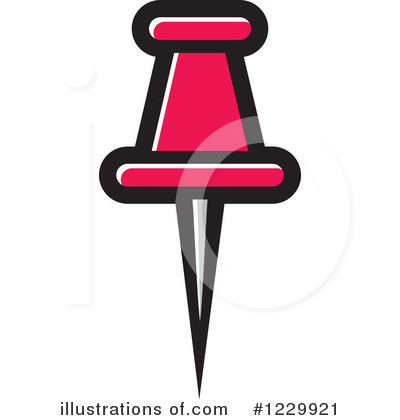 Royalty-Free (RF) Pin Clipart Illustration by Lal Perera - Stock Sample #1229921