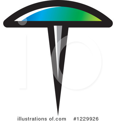 Royalty-Free (RF) Pin Clipart Illustration by Lal Perera - Stock Sample #1229926