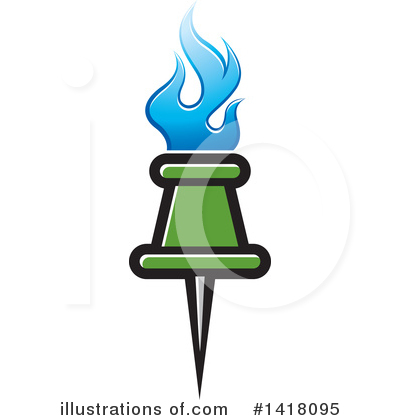 Flames Clipart #1418095 by Lal Perera