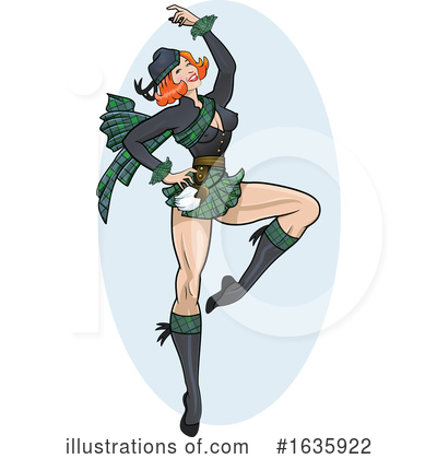 Royalty-Free (RF) Pin Up Clipart Illustration by r formidable - Stock Sample #1635922