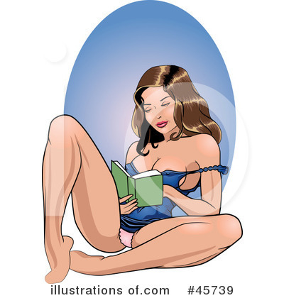 Royalty-Free (RF) Pin Ups Clipart Illustration by r formidable - Stock Sample #45739