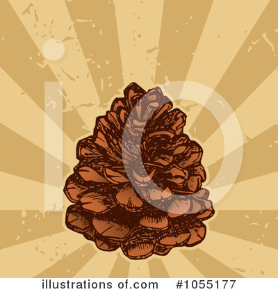 Pinecone Clipart #1055177 by Any Vector