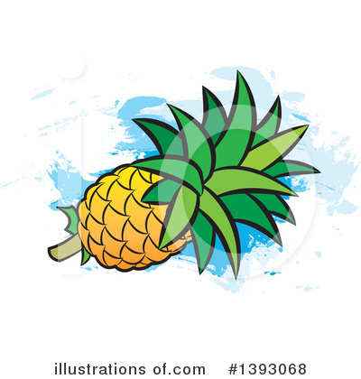 Pineapple Clipart #1393068 by Lal Perera